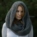 CROCHET PATTERN Oversized Hooded Infinity Scarf Cowl, Christmas in July Sale, CIJ