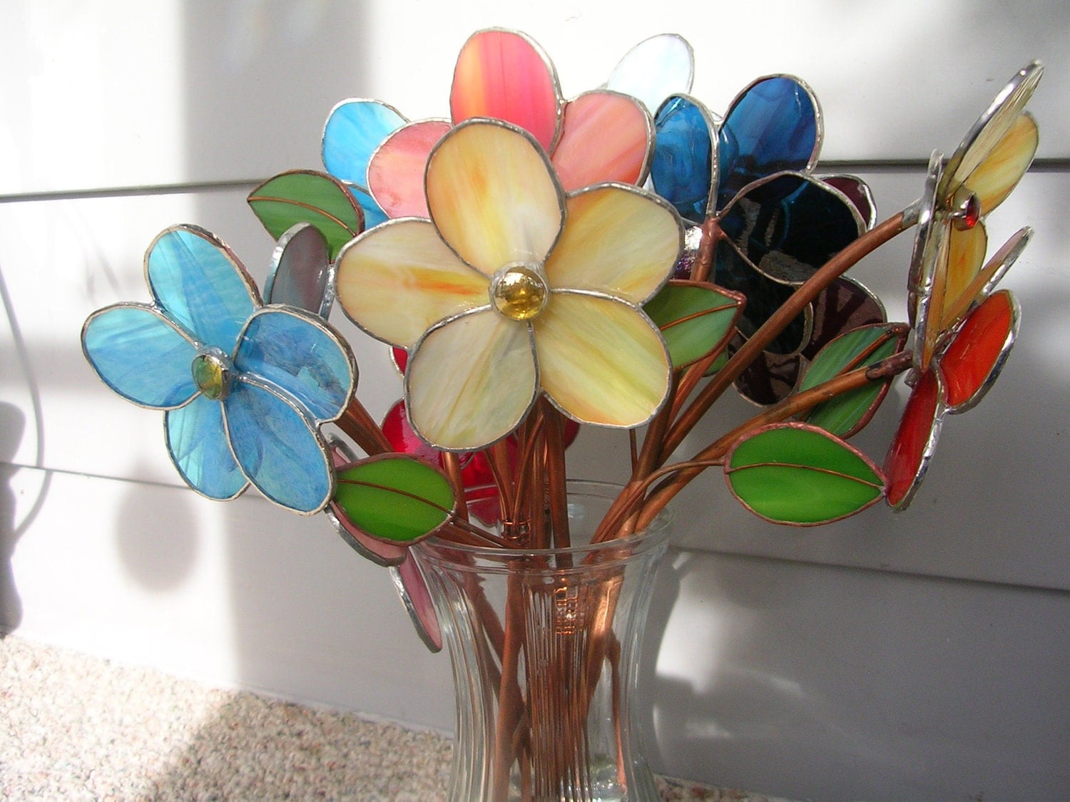 Stained Glass Flower