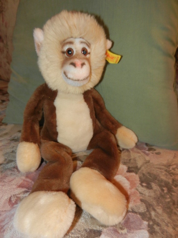 steiff stuffed monkey