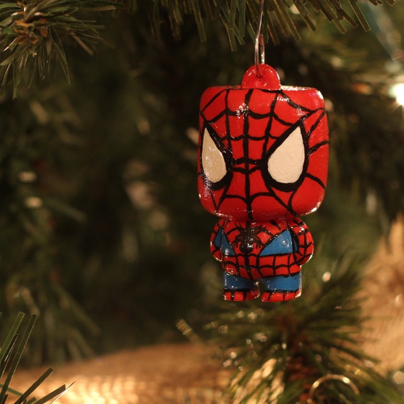 spider man xmas ornament