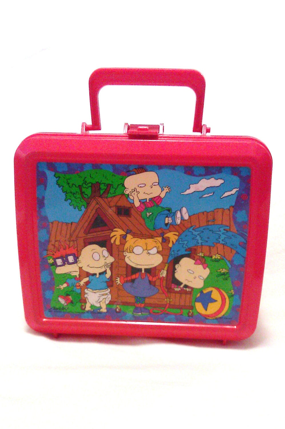 Vintage Rugrats Plastic Lunchbox