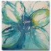 Original Flower Art by Caroline Ashwood - Textured and contemporary abstract painting on canvas - FREE SHIPPING