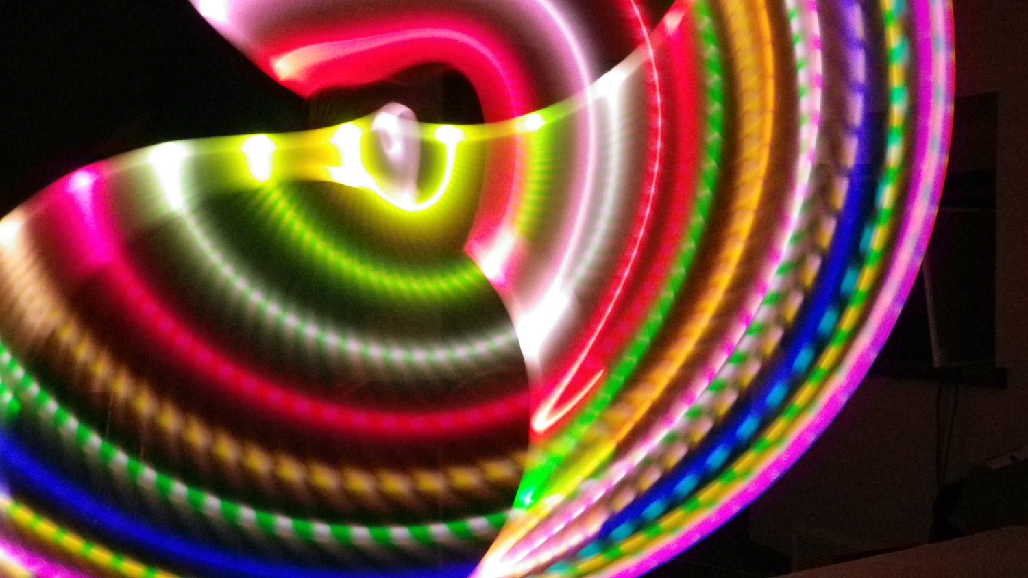 37 Color Morphing LED Hula Hoop Grip Tape by CrystalCityCreations