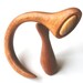 Wooden hair accessory, Hair sticks, Hair fork, Wood, Teak, Cherry, Hairpin, Handmade