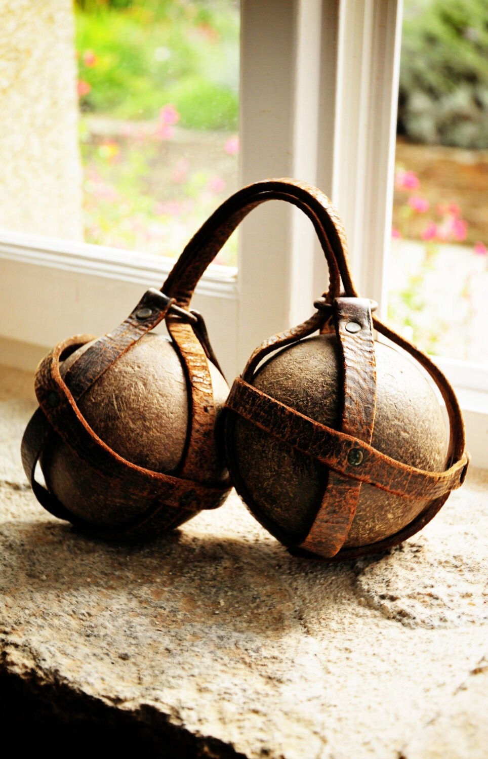 Antique Wood Bocce Balls