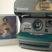TESTED Polaroid 600 Jade Green One Step Express Instant Photo Camera