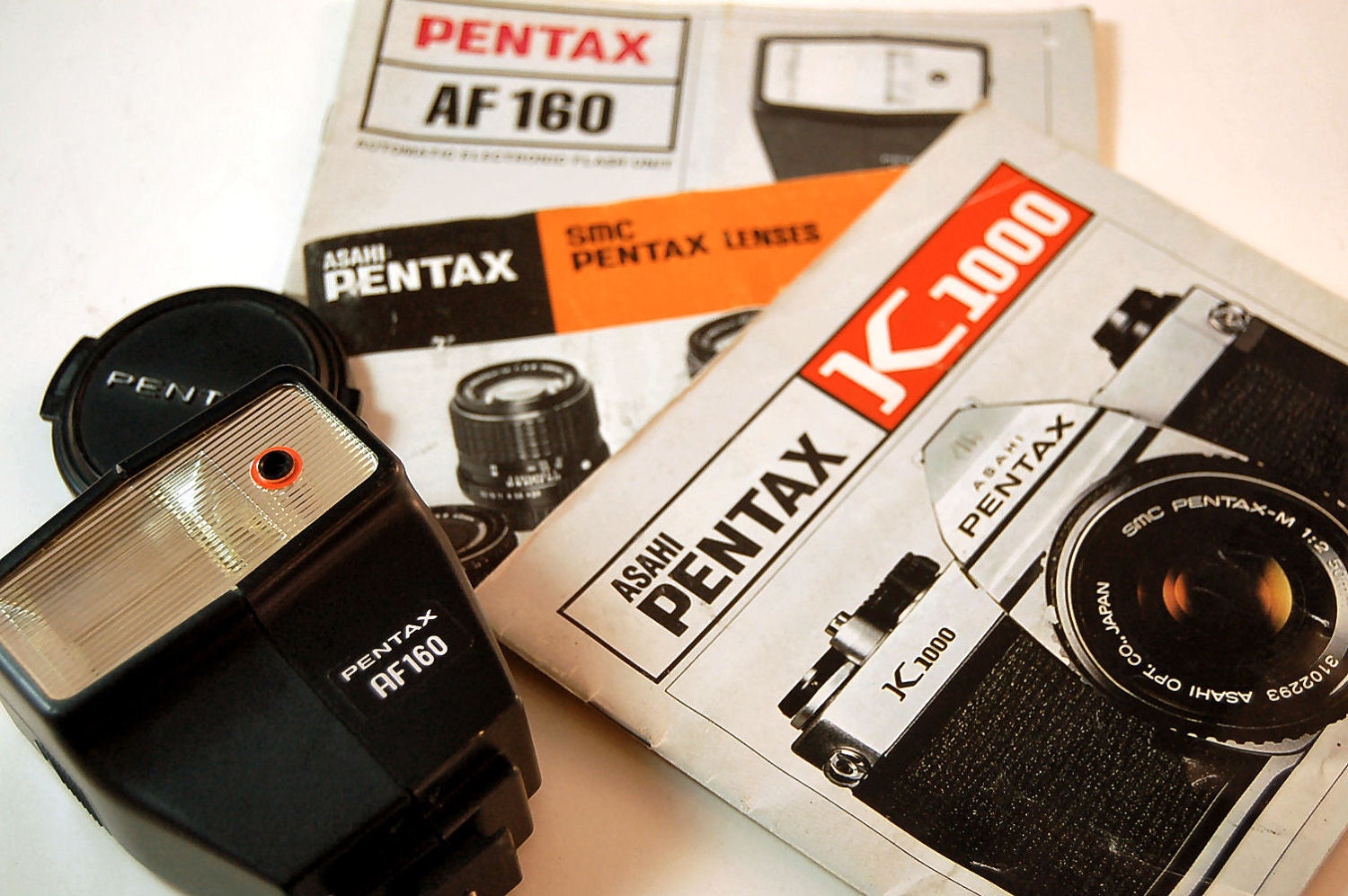 WORKING Asahi Pentax K1000 Flash Lens Cap Soft Cotton