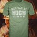 hill valley high school t shirt