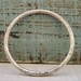 Chunky Silver Bangle- Wabi Sabi bracelet