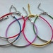 Spring Trend BOLD BRIGHT Jelly Cord Friendship Bracelet