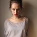 Gray Women Shirt Long Sleeves,Bat Sleeve Shirt, Winter Fashion