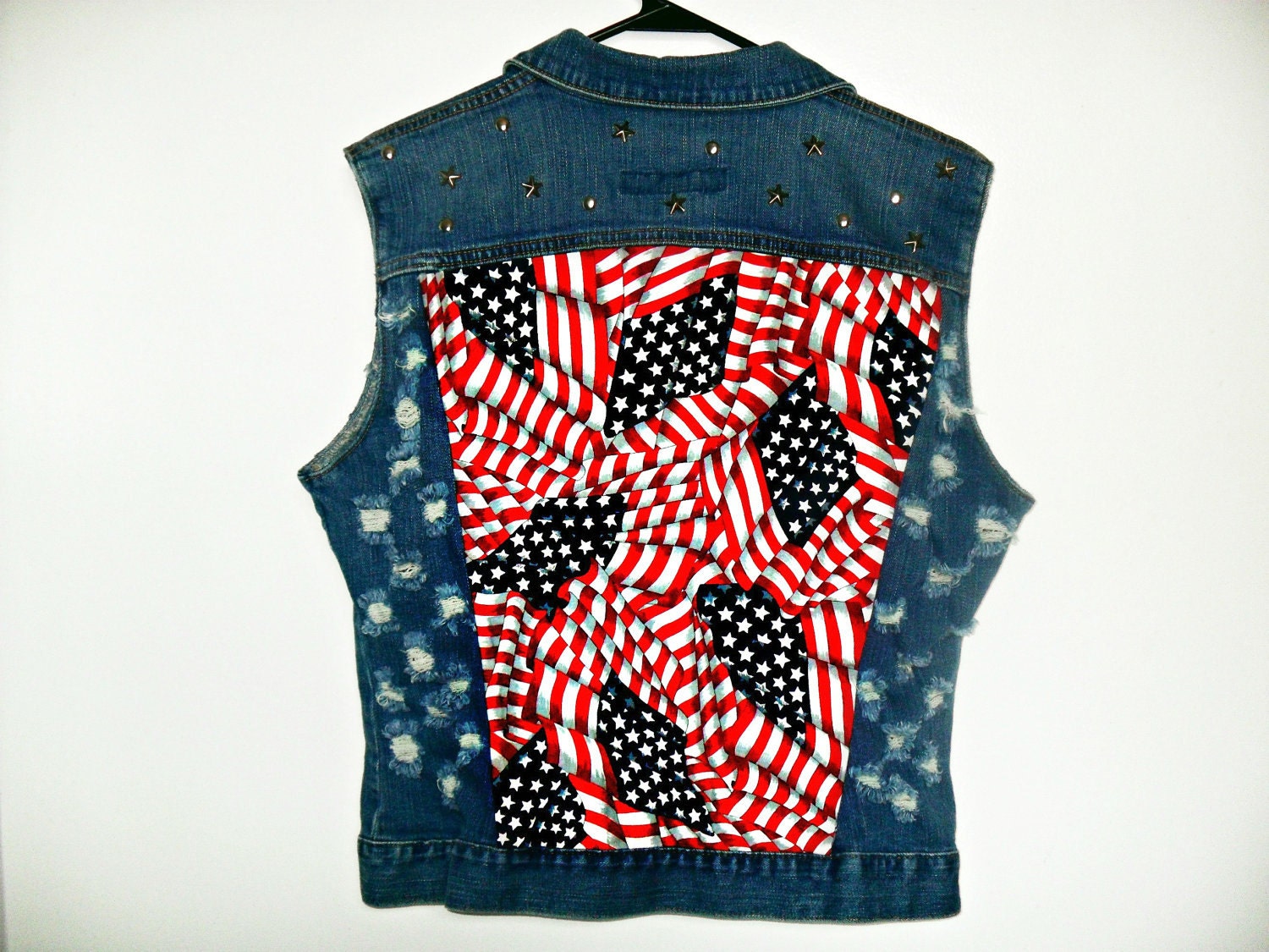 American Flag Denim Jacket GAP