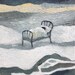 Original Landscape Painting, Oil On Canvas "The Blizzard" by Michael Broad