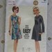 1960s Shift Dress Pattern-Bust 36