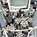 Floral Demask Hanging Kitchen Towel, Beige Hand Towel, or Bath Towel