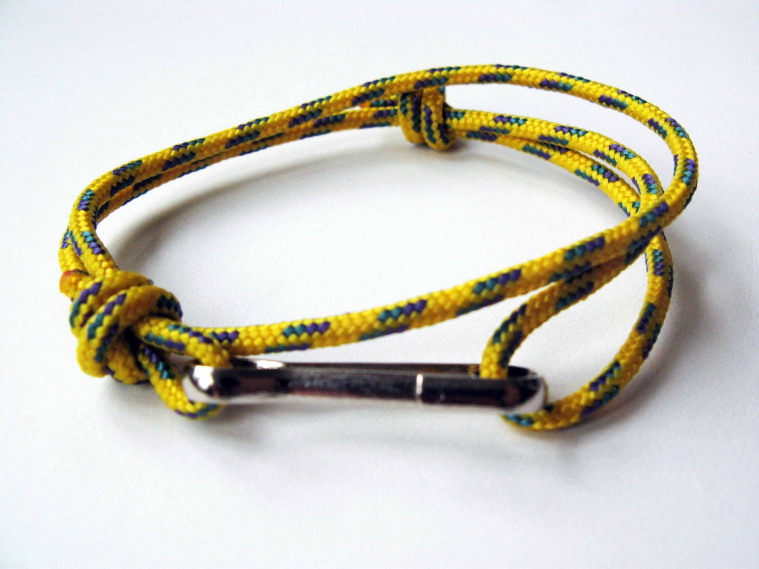 unisex-rock-climbing-rope-bracelet-yellow-by-allbeta-on-etsy