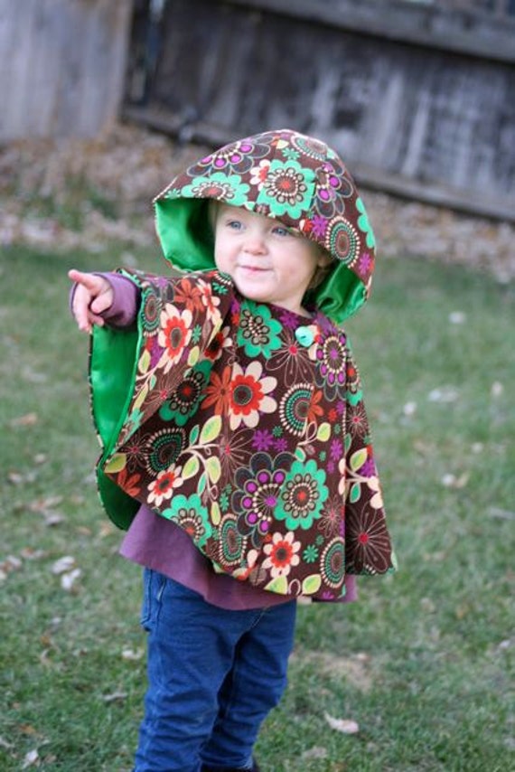 Items similar to Toddler Cape with Hood on Etsy