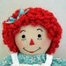 Little Raggedy Ann doll