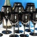 Black Wine Glasses / Goblets