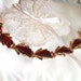 Burgandy Red Thermal Set Bracelet Signed ART 1086ag-012312000