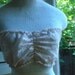 Pale Pink Floral Lace Bandeau/Bralette. Size Small/Medium. Free Shipping in the US.