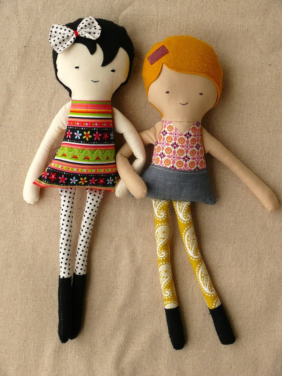 diy fabric doll