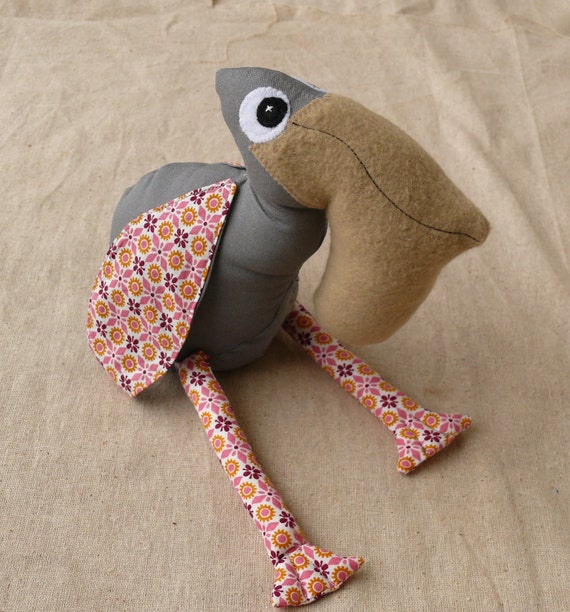 Stuffed Pelican Toy Plush Pelican