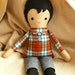 Handmade fabric doll....Adam