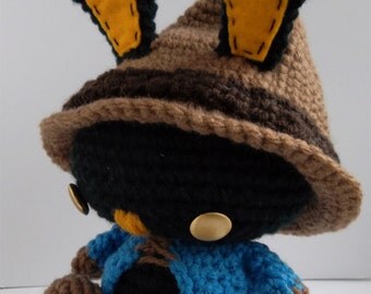 final fantasy black mage plush