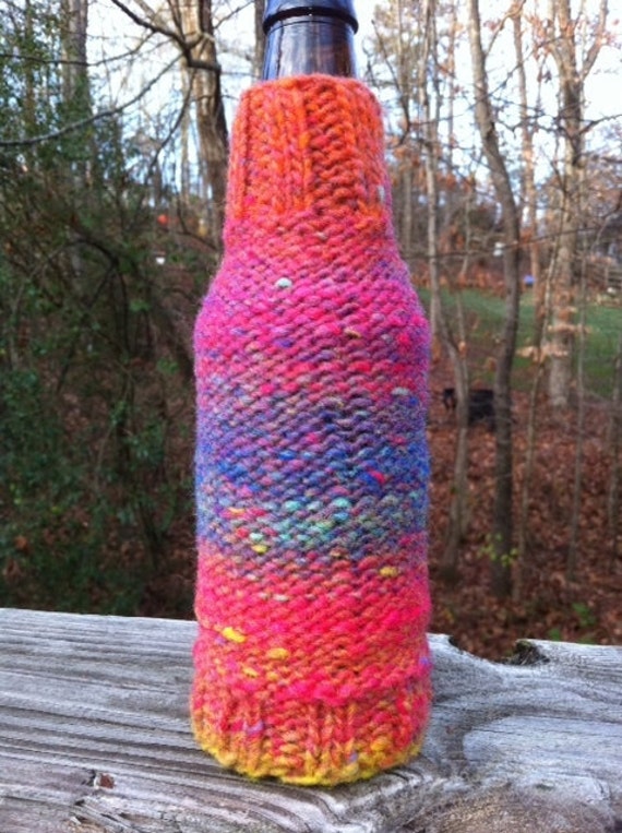 Cozy Noro Sunset Beer Sweater Bottle Koozie