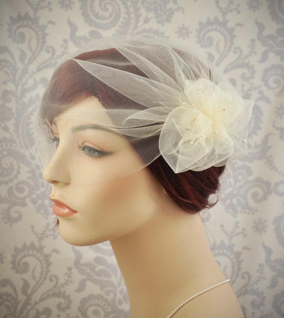 Vintage Wedding Birdcage Veil 5