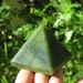 Green Jade Pyramid - Health, Abundance, Healing