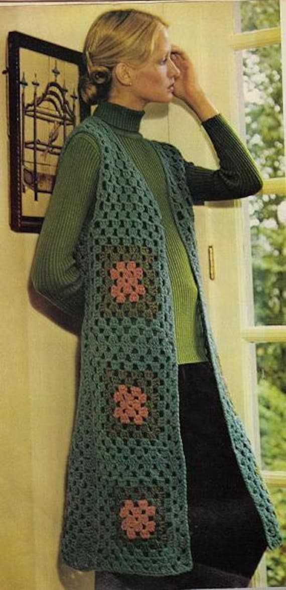 Crochet long vest free pattern express shipping, Black long sleeve button dress, collarless flap pocket leopard printed outerwear. 