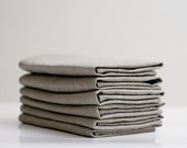 Linen napkin - Set of 6  18x18 inch size   0246