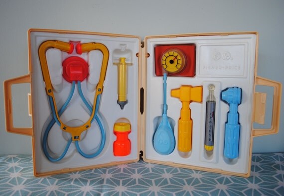 fisher price medical kit 1977