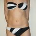 SALE: Black and white bikini set
