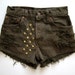 Levi's HighRise Studded Shorts size 3
