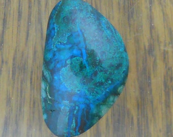 Malachite Chrysocolla freeform Cabochon