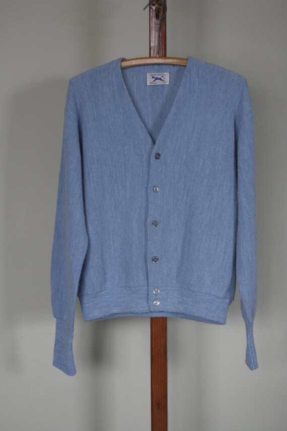vintage cardigan mens mr rogers style by TomTomVintage on Etsy