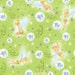 Disney Tinker Bell Fabric tinkerbell Lime Green Cotton Fabric 32 inches