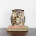 Ceramic Owl Candle Holder