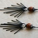 CLEARANCE-Solaris - Steel Wire Fringes Every Day earrings