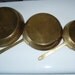 In One Treasury - Brass Fry Pan Set - Wall Hanging - Found in France