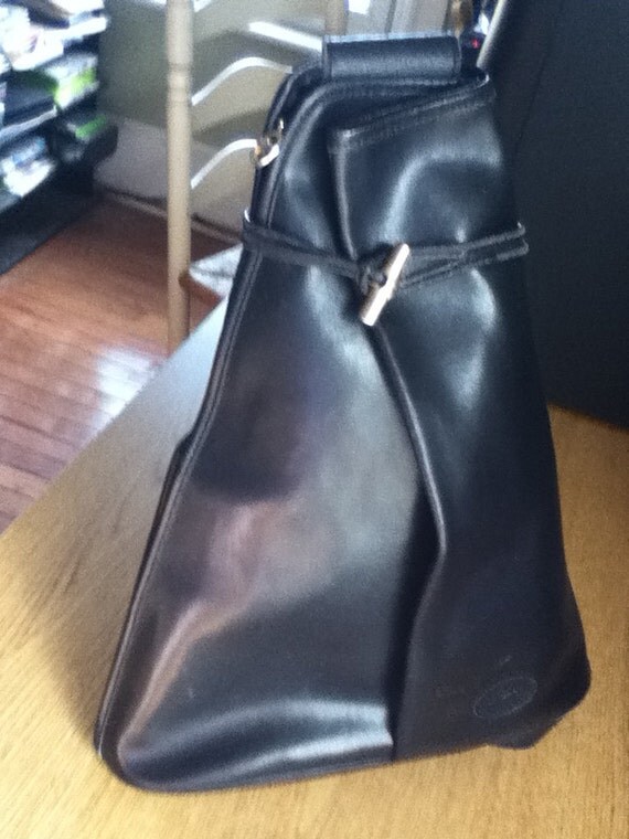 Longchamp Authentic Bucket Triangular Over the Shoulder Tote