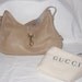 GUCCI vintage beige handbag