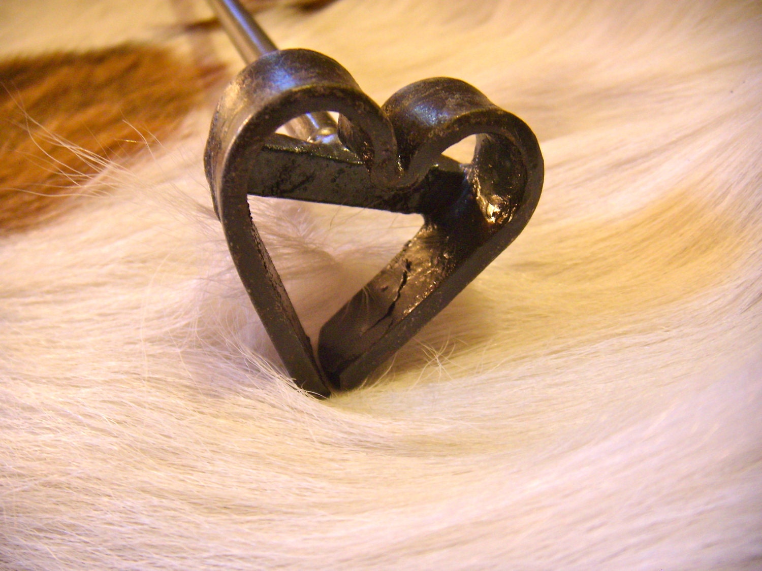 Branding Iron Valentines Heart by ReedsBlacksmithShop on Etsy