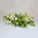 Silk Flower Arrangement Assorted Garden Artificial Flowers Centerpiece Candle for Home Decor Artificial Faux Floral Arrangement DISCOUNT 10%