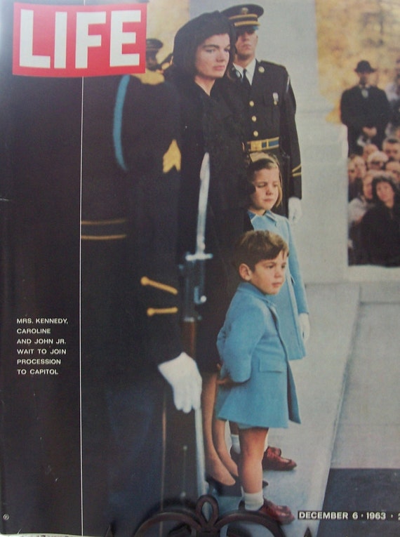 Life Magazine December 6 1963 Cover JFK funeral Jackie with