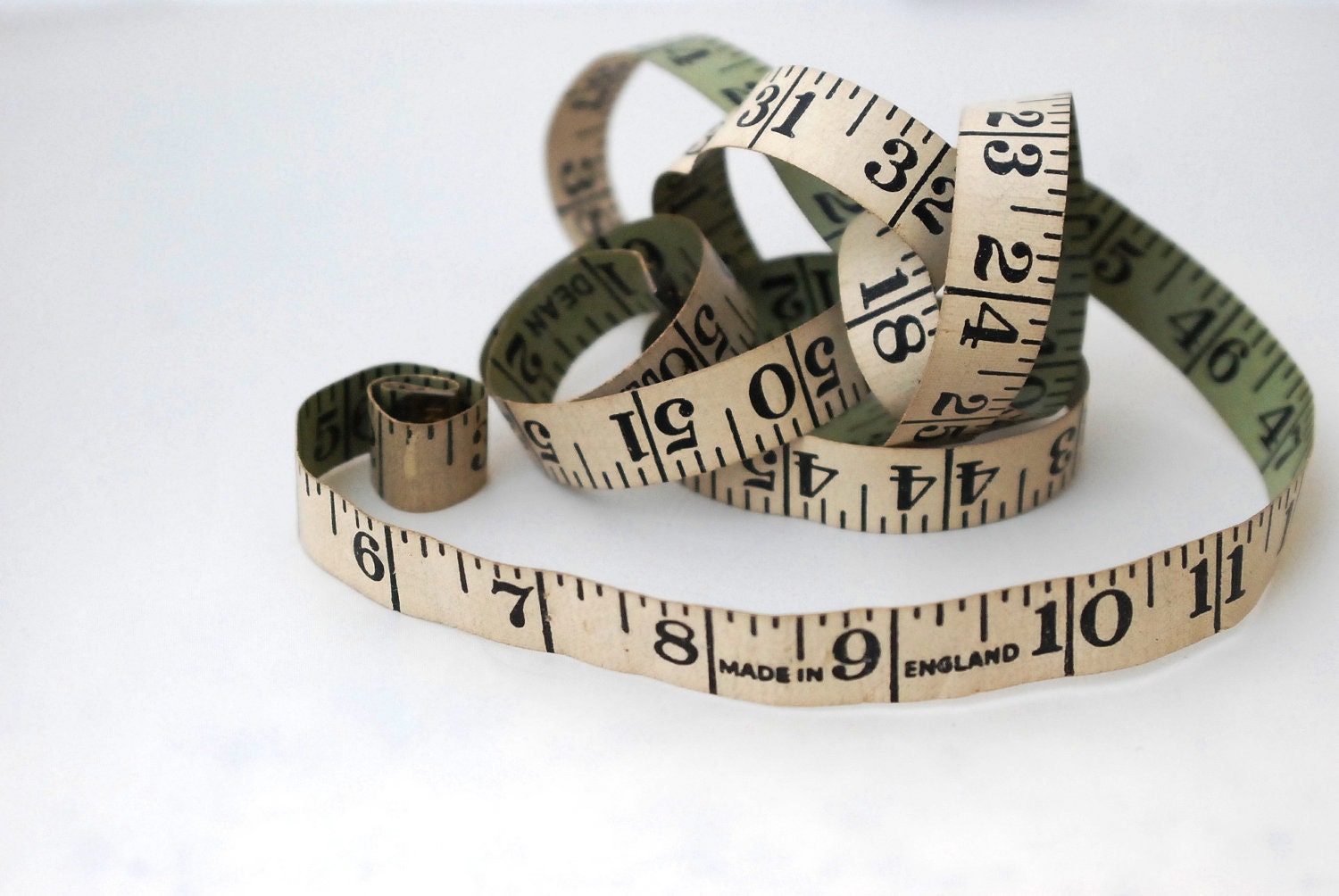 Dean vintage measuring tape Made in England