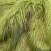 SALE 18x30 Olive green SOFT faux fur, long shag faux fur photography prop newborns/infants